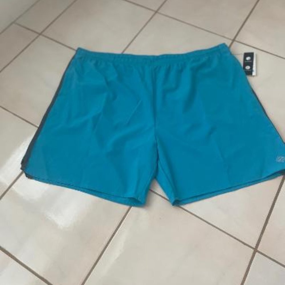 Zelos Men's NWT Teal Athletic Shorts. XXL
